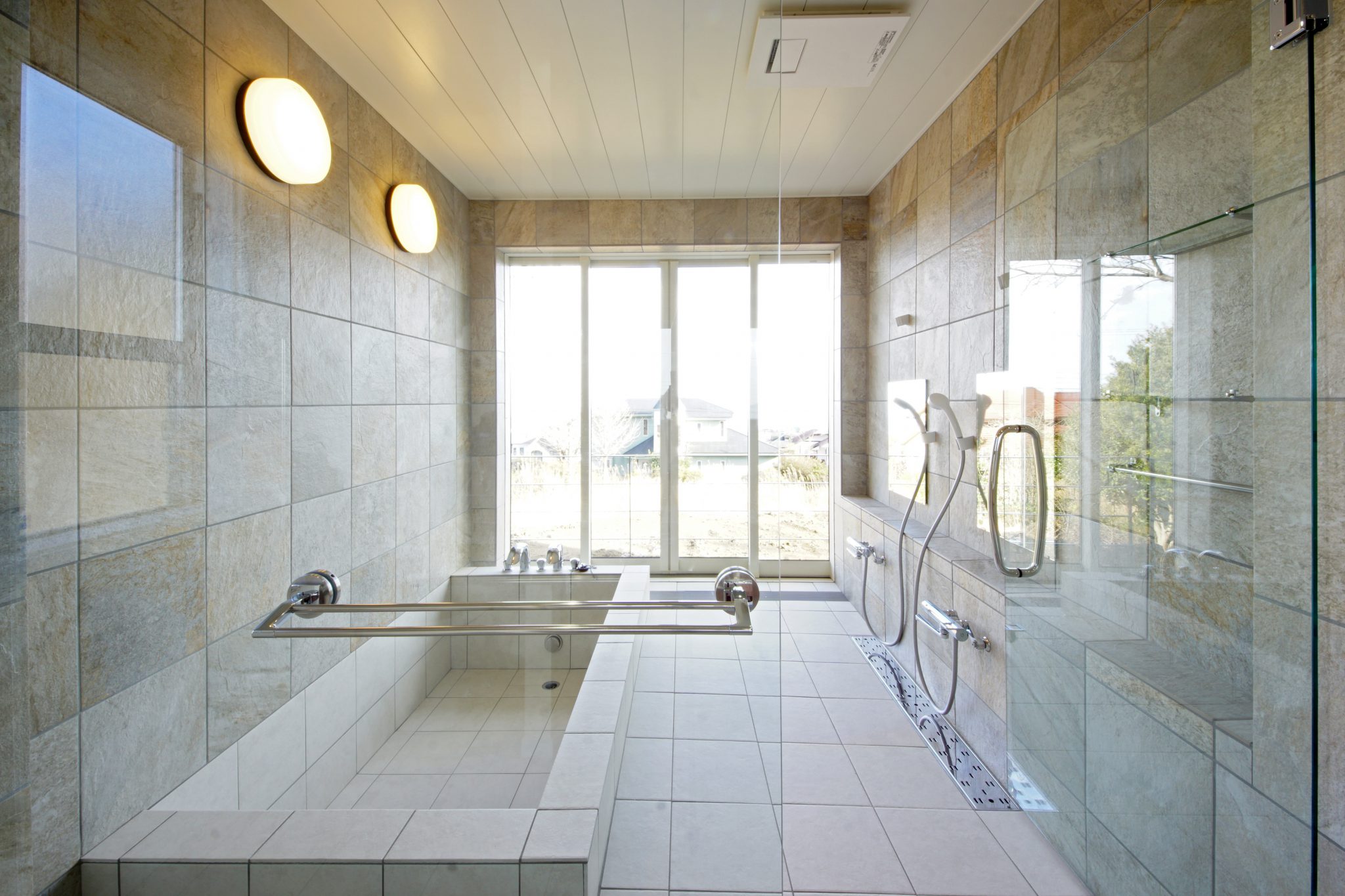 温泉を楽しむ間取り