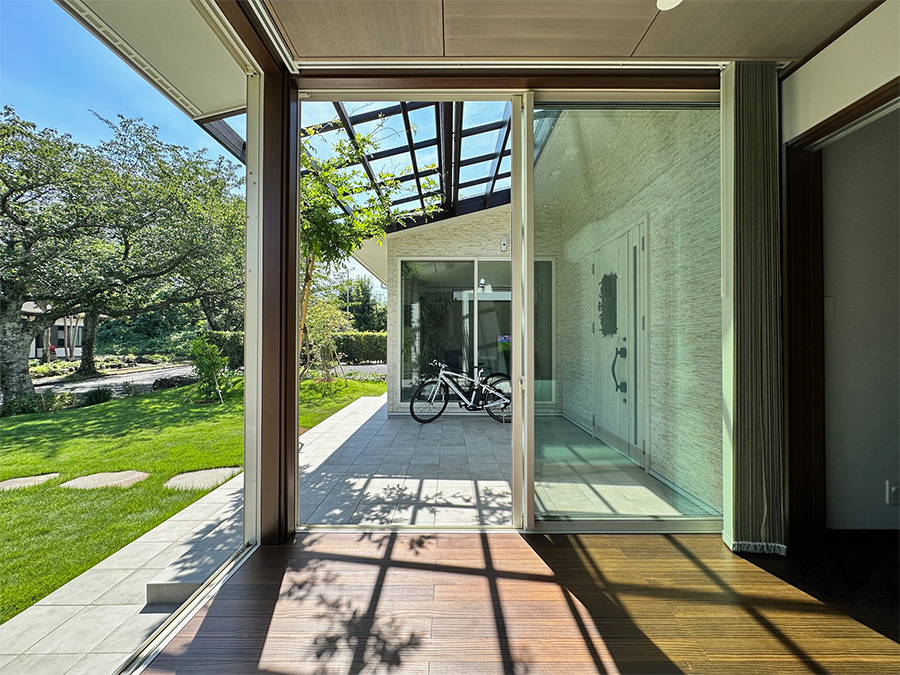 訪れる人を温かく迎えるゲストルーム