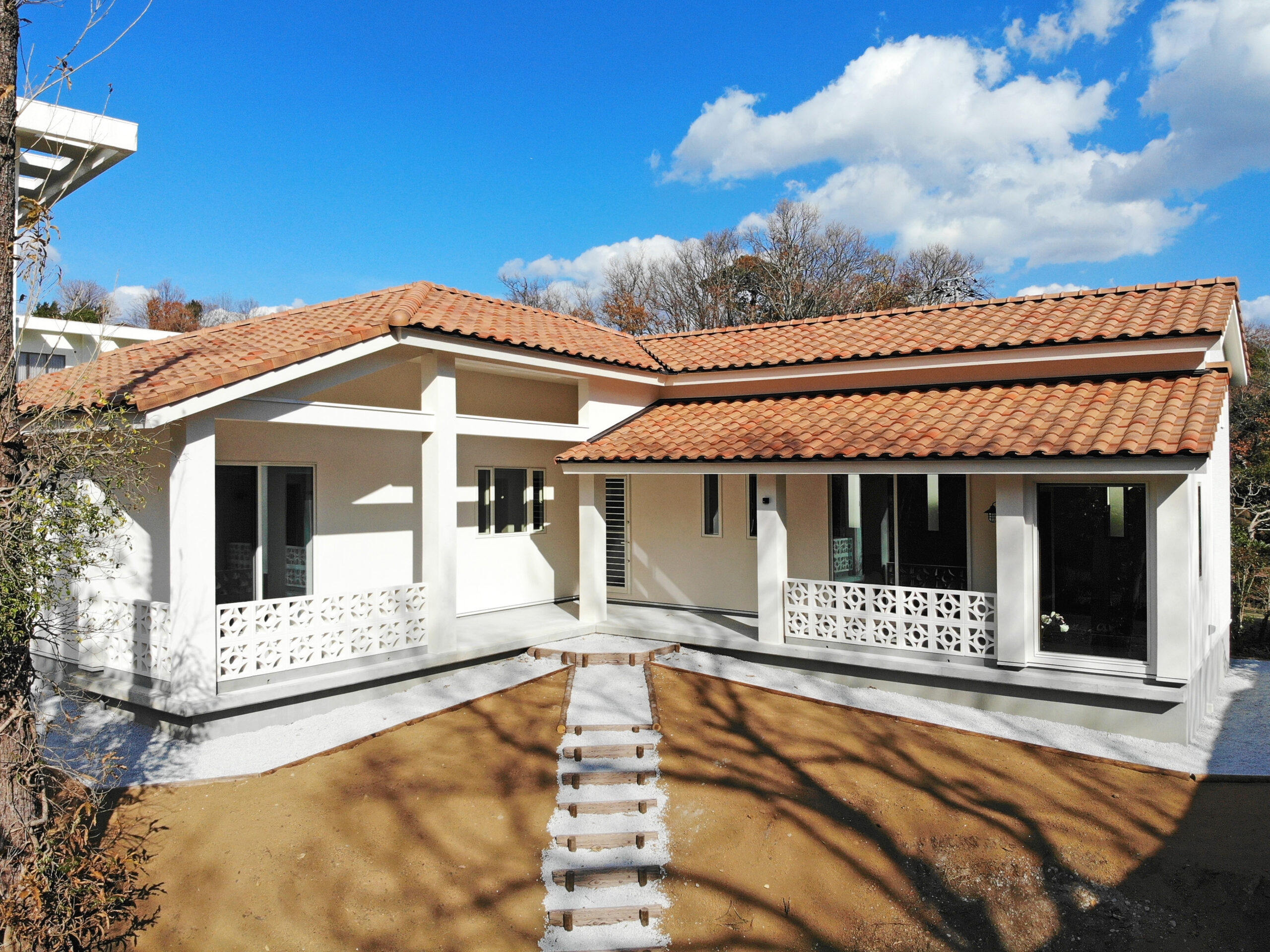 CASE２｜ 南欧の趣を感じる、穏やかな住まい